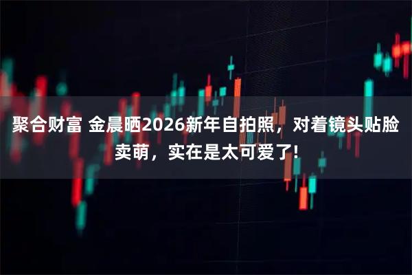 聚合财富 金晨晒2026新年自拍照,对着镜头贴脸卖萌,实在是太可爱了!
