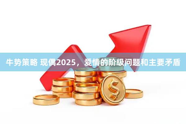 牛势策略 现偶2025,爱情的阶级问题和主要矛盾