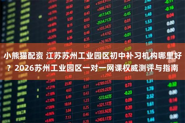 小熊猫配资 江苏苏州工业园区初中补习机构哪里好？2026苏州工业园区一对一网课权威测评与指南