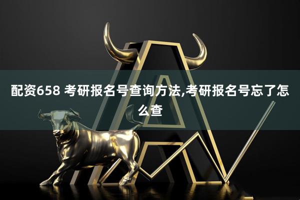 配资658 考研报名号查询方法,考研报名号忘了怎么查