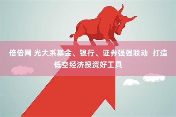 倍倍网 光大系基金、银行、证券强强联动  打造低空经济投资好工具